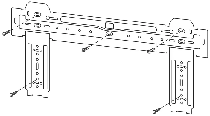 TESLA TGZUJ Series Multi Split Type Air Conditioner - Mounting plate