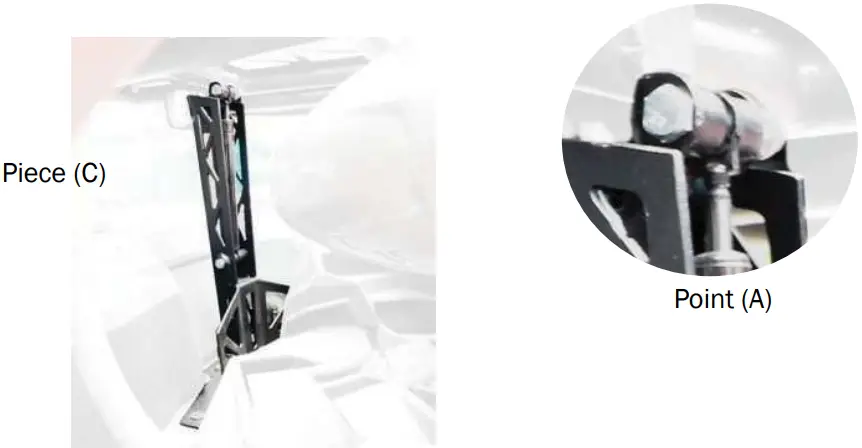 AFX MOTORSPORTS POR016 Pneumatic Spare Tire Carrier - picture