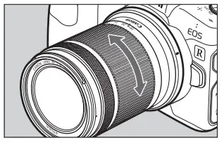 Canon RF-S 18-150mm F3.5-6.3 IS STM Lens Zooming