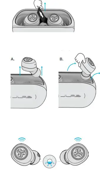 Jlab Go Air Manual Earbuds-FIG1