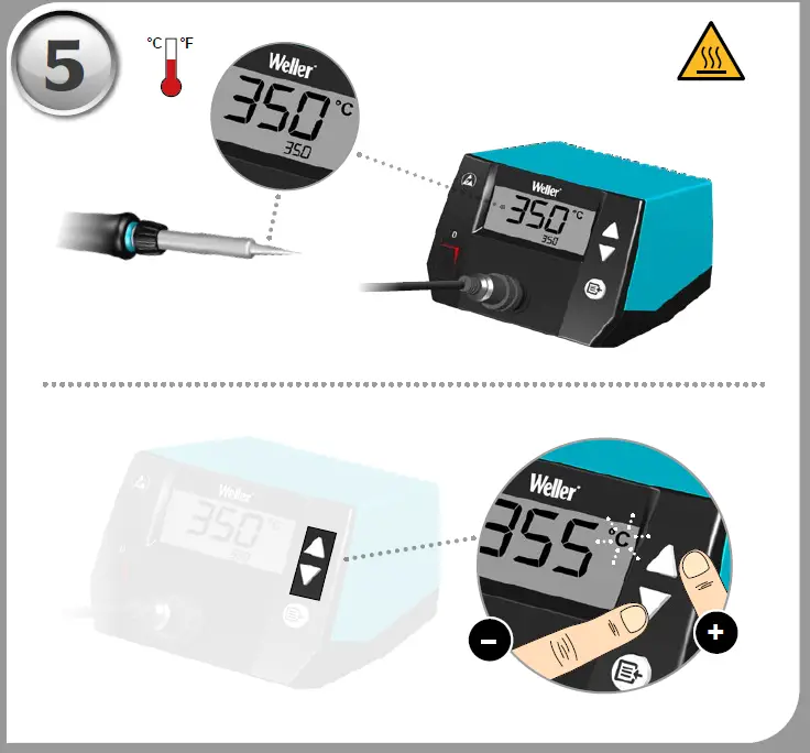 Weller-WE-1-Digital-Soldering-Station-FIG-6