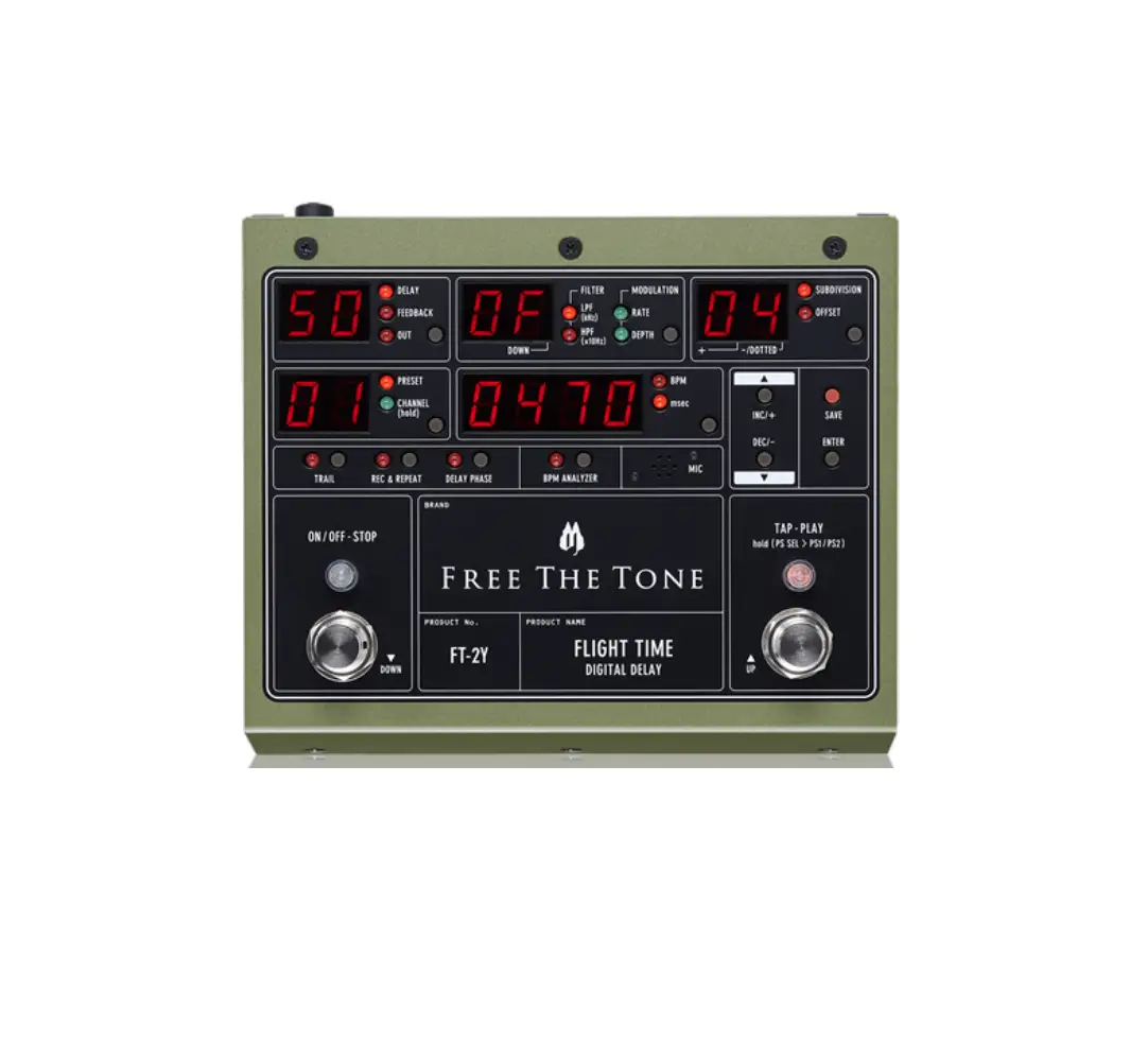 Free The Tone Ft-2y Flyght Time Digital Delay Instruction Manual Free The Tone Ft-2y Flyght Time Digital Delay Instruction Manual