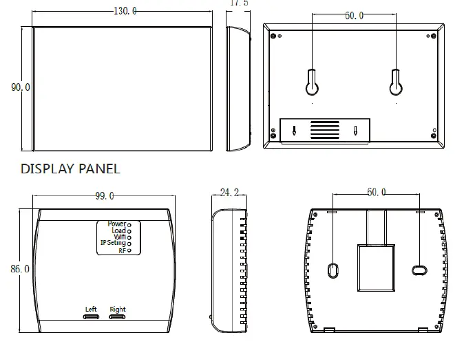 Becasmart- BHT-8000 RF-VS- wireless- rf- Thermostat - 1