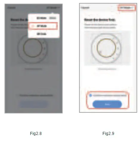 Becasmart- BHT-8000 RF-VS- wireless- rf- Thermostat - 14