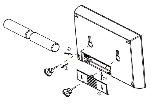 Becasmart- BHT-8000 RF-VS- wireless- rf- Thermostat - 3