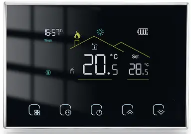 Becasmart BHT-8000 RF-VS wireless rf Thermostat
