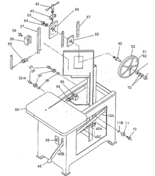 DAKE-988040-Work-A-Matic-Bandsaw-FIG-4