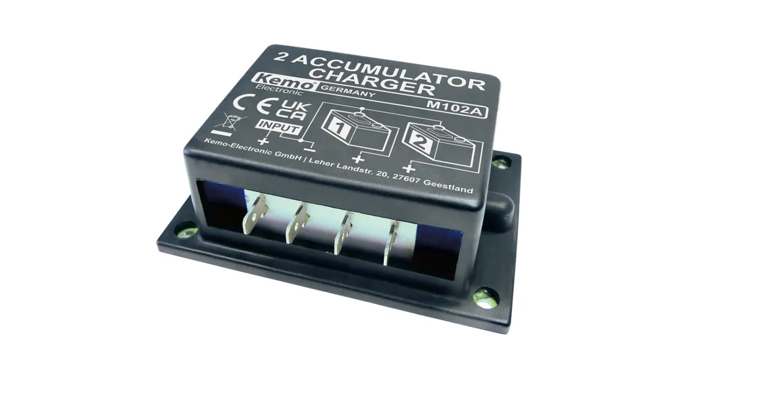 Kemo M102a Second Battery Charger Instruction Manual