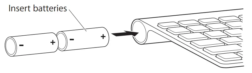 Apple Wireless Keyboard User - battery