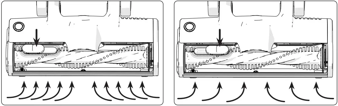 Numatic NQ100 Henry Stick Vacuum Cleaner - Air Bleed Control