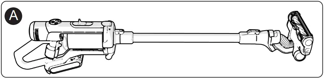 Numatic NQ100 Henry Stick Vacuum Cleaner - Machine