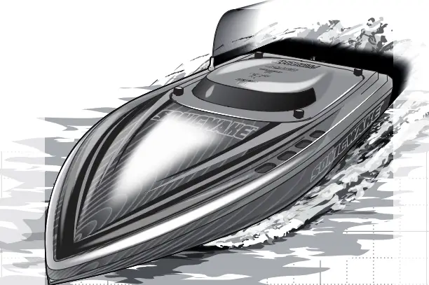 PROBOAT PRB08032 Sonicwake Self-Righting Deep-V Brushless RTR