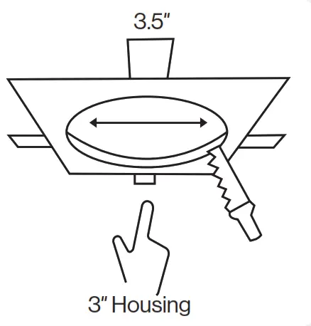 Sunco 3 Inch LED Selectable Slim Downlight - temperature