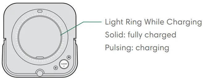 iRobot Braava jet m6 (6110) Wi-Fi Connected Robot Mop - Light Ring While Charging
