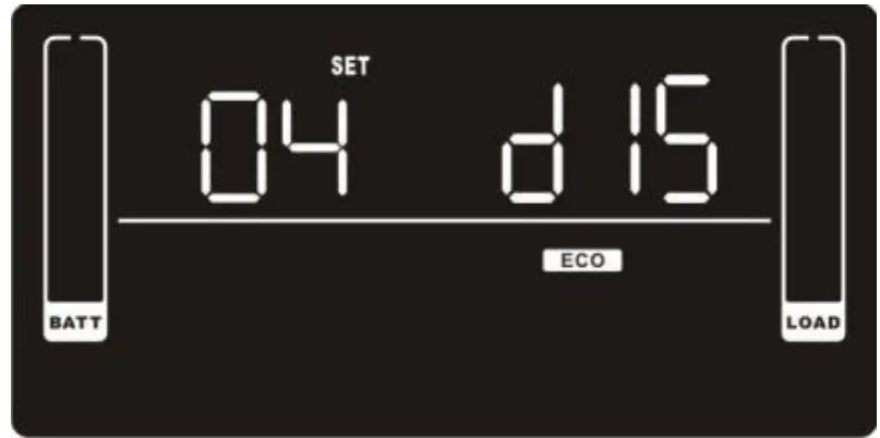 DITEK DTK-UPS1000R On Line Uninterruptible Power Supply - UPS Setting 5