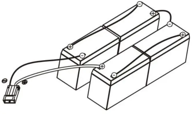 DITEK DTK-UPS1000R On Line Uninterruptible Power Supply - battery kit 10
