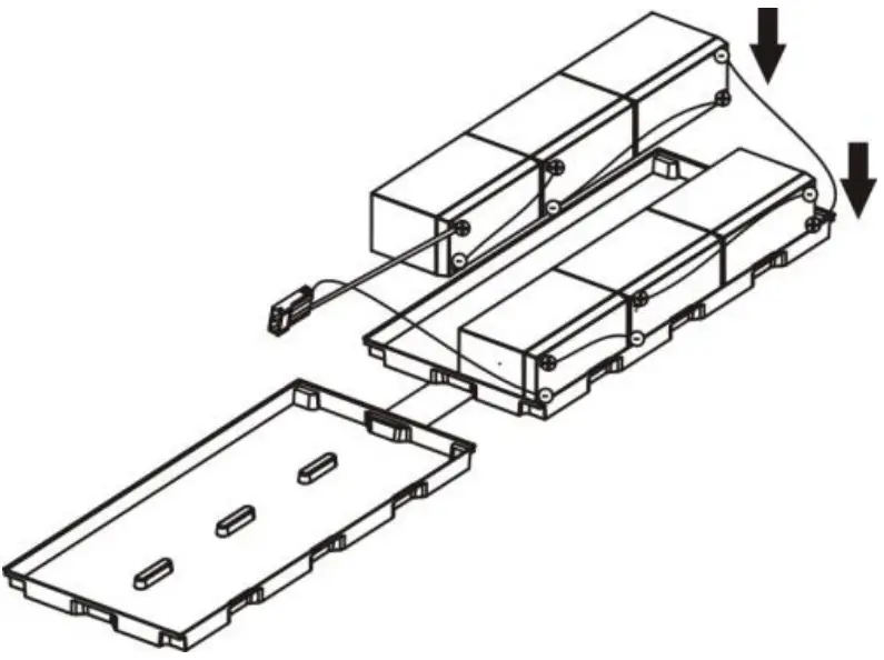 DITEK DTK-UPS1000R On Line Uninterruptible Power Supply - battery kit 15