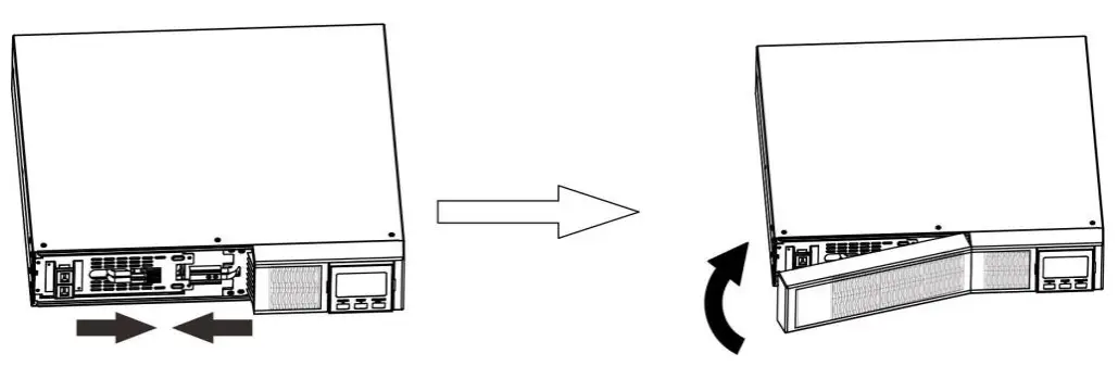DITEK DTK-UPS1000R On Line Uninterruptible Power Supply - diagram 2