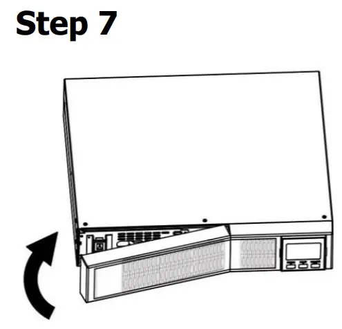 DITEK DTK-UPS1000R On Line Uninterruptible Power Supply - front panel