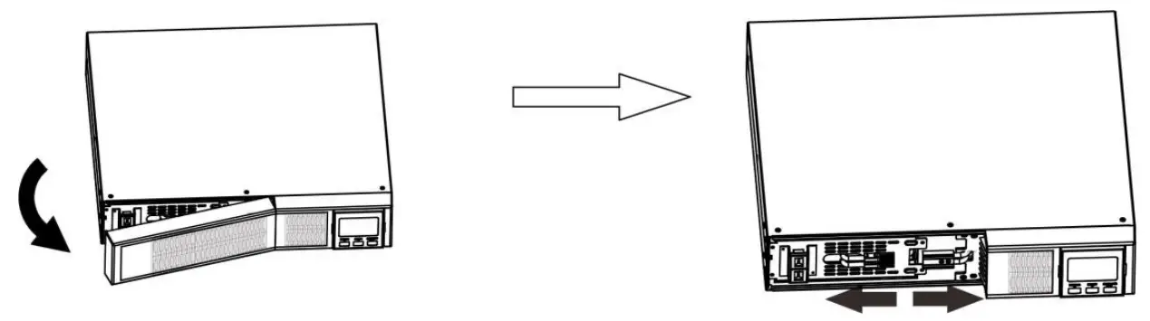 DITEK DTK-UPS1000R On Line Uninterruptible Power Supply - internal battery