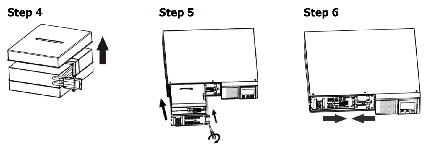 DITEK DTK-UPS1000R On Line Uninterruptible Power Supply - replacing batteries 2