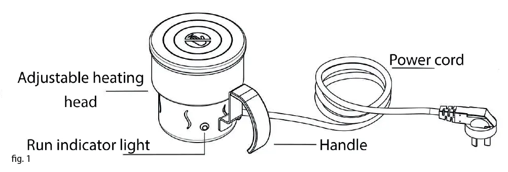 stalgast 430350 Chafer Heater 1