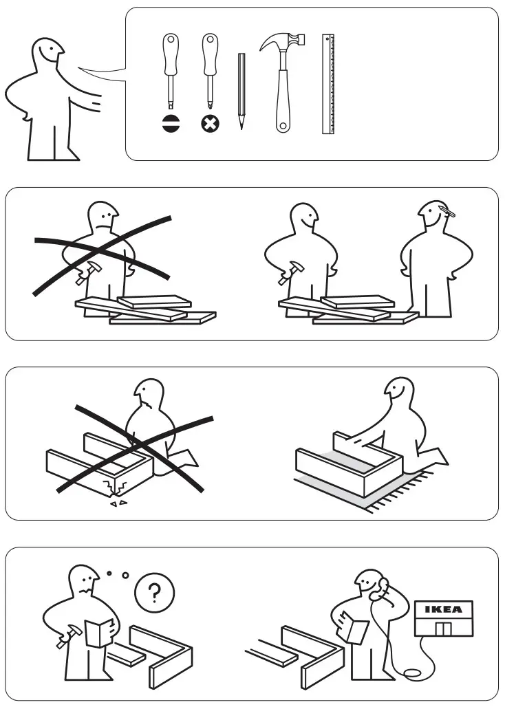 IKEA BILLY Bookcase Combination - parts 1