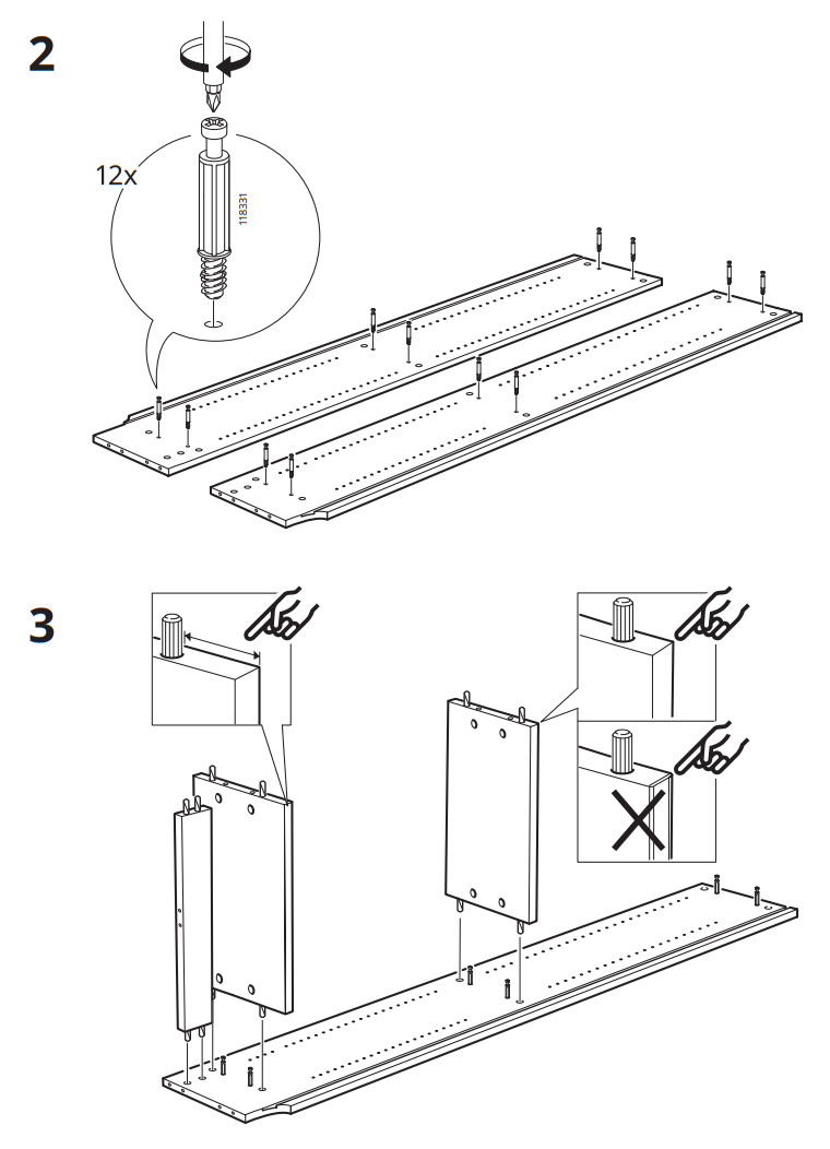 IKEA BILLY Bookcase Combination - parts 3