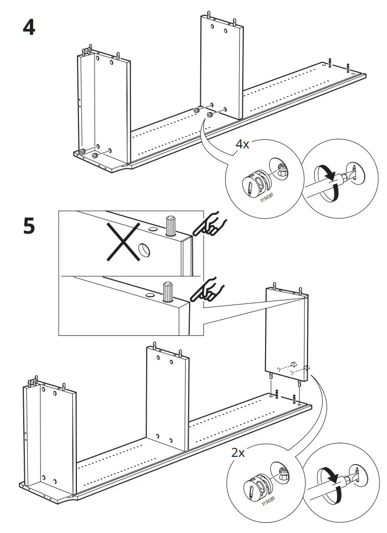 IKEA BILLY Bookcase Combination - parts 4
