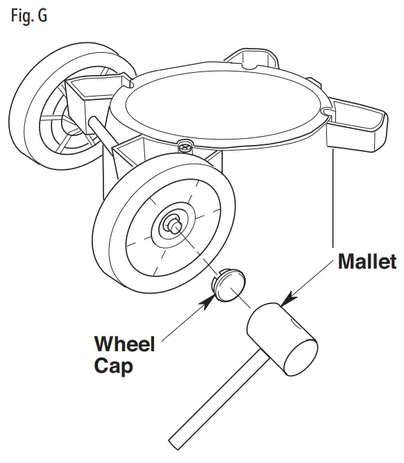 CRAFTSMAN MXEVBE176560 Heavy Duty Wet Dry Vacuum - Fig. G