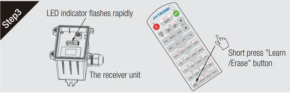 HYTRONIK HMW39 RF High Bay RF Wireless Microwave Dali Sensor - RF grouping 3