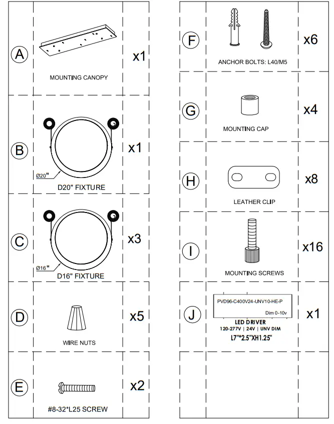 ET2 Contemporary Lighting - Zop