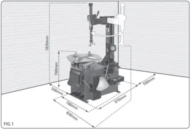 DRAPER-81645-Semi-Automatic-Tyre-Changer-FIG-2