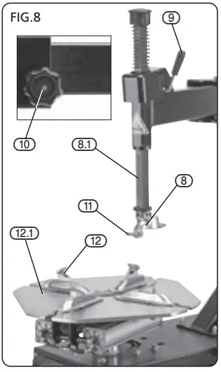 DRAPER-81645-Semi-Automatic-Tyre-Changer-FIG-9