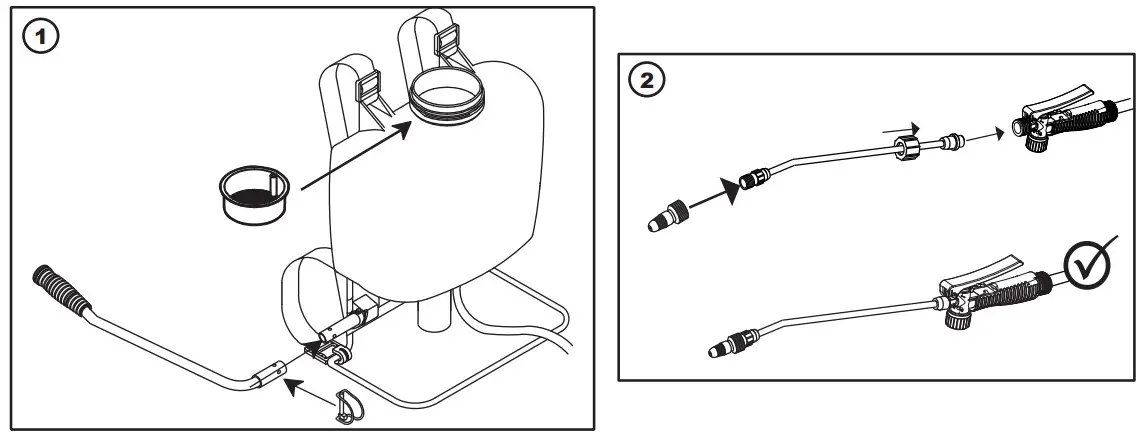 ECHO MS-4010BPD 4 Gallon Backpack Manual Sprayer - MAINTENANCE