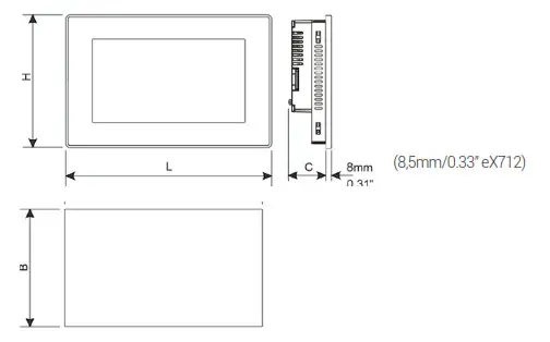 EXOR eX7xxM Powerful Multi Purpose HMIs