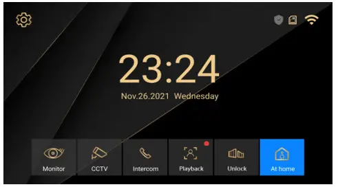 ZIPPY Platinum 7 Inch HD Smart Intercom Kit for 4Wires WiFi Door Phone Connection - fig 1