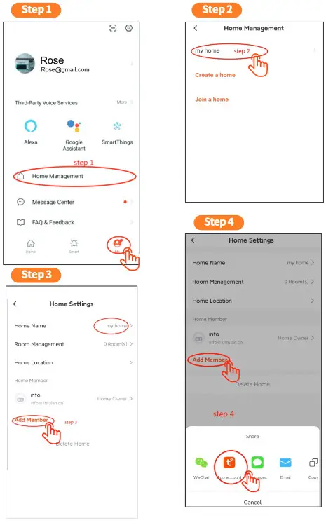 ZIPPY Platinum 7 Inch HD Smart Intercom Kit for 4Wires WiFi Door Phone Connection - fig 11