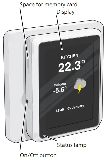 NIBE RMU S40 Room Thermostat - Control