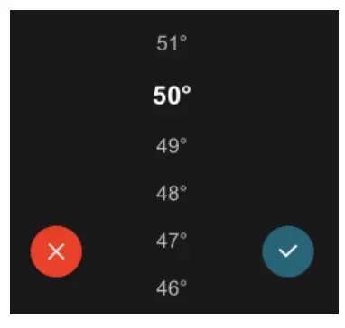 NIBE RMU S40 Room Thermostat - Living room1