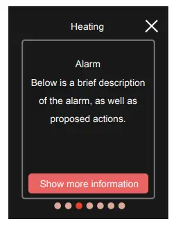 NIBE RMU S40 Room Thermostat - MANAGE ALARM