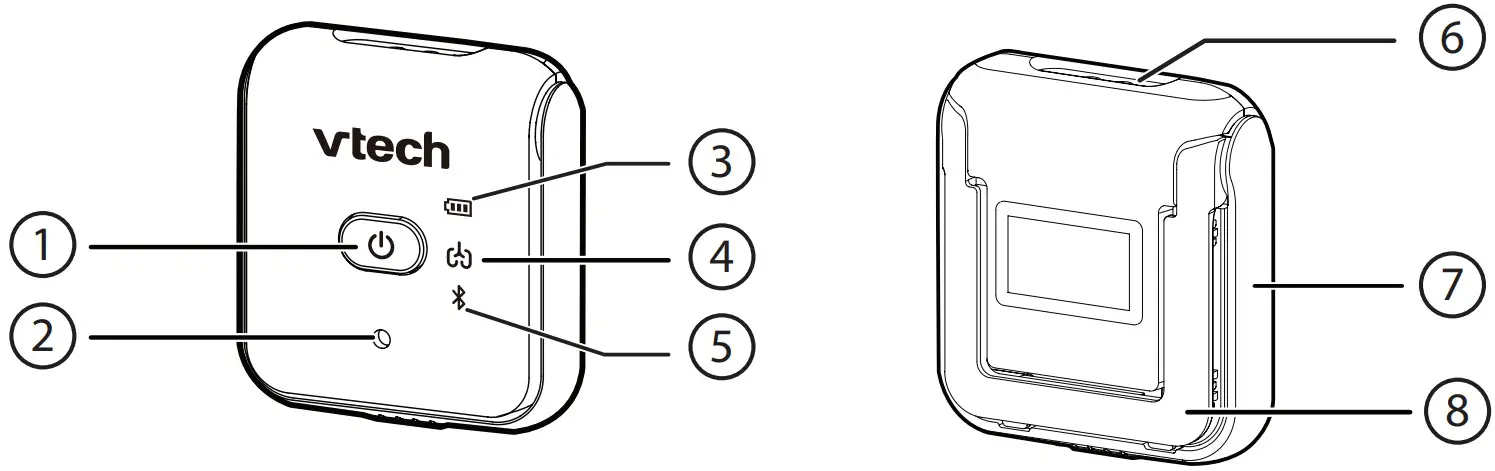 vtech VC2810 Breathing Sensor Tag - Overview