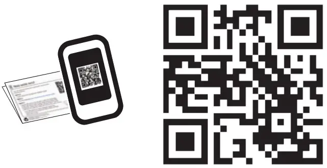 vtech VC2810 Breathing Sensor Tag - QR Code