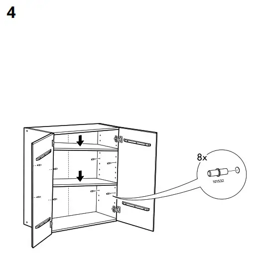IKEA IVAR 80x50x83 cm Cabinet - FIG 16