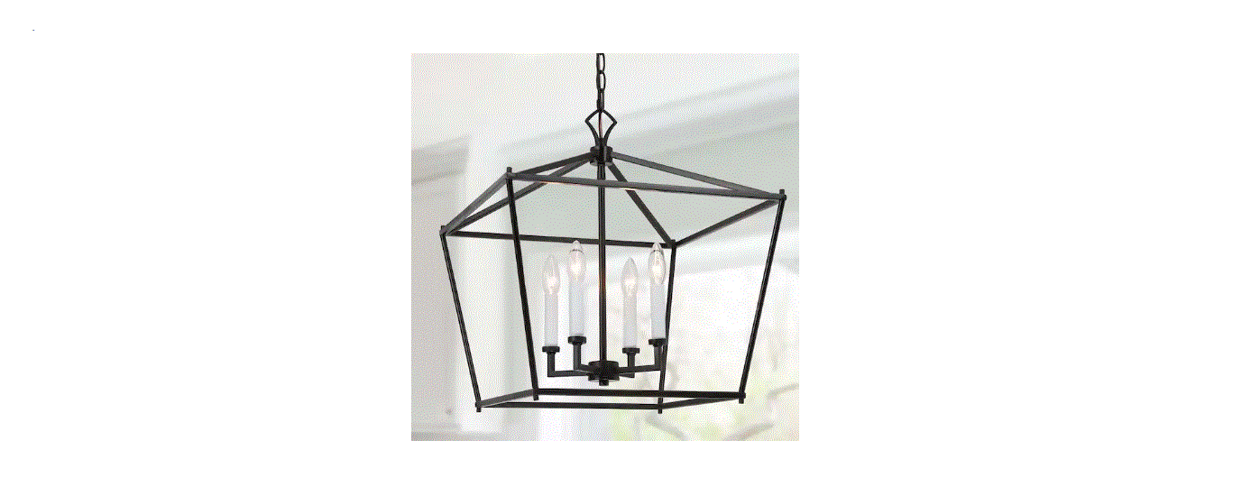 4modernhome Mx19182-4ch-p 4 Light Black Candlestick Island Chandelier Instruction Manual