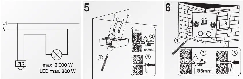 LED s-light-LDR06379-PIR-Sensor-fig-5
