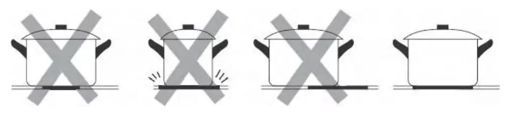amzchef YL IF7226S 2B2B3B2B2B Induction Hob - timer5