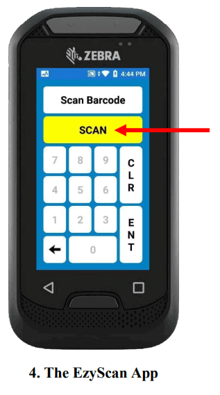 dAtAnet EC30 EzyScan Mobile Application - EzyScan App