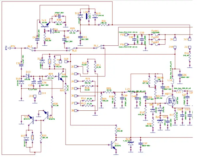 RM Italy KL503 HF 21 30 MHz Linear Amplifier - Front Panel 4