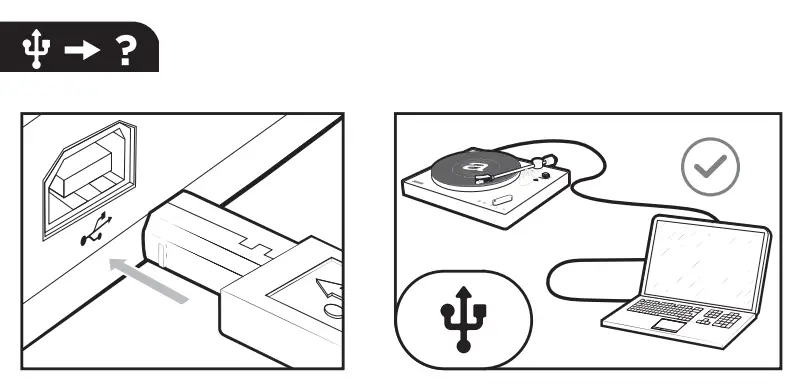 Usb Connection (For Recording)